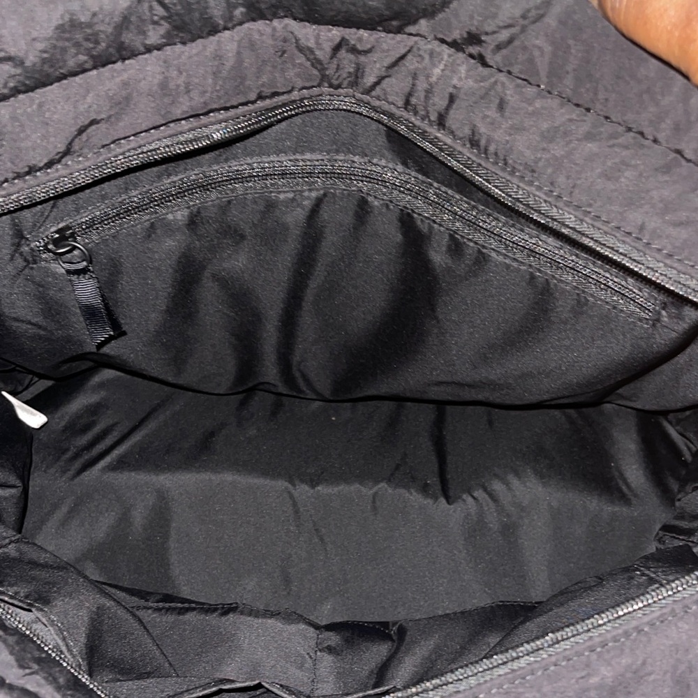 Black Puffer Travel Tote - Picture 4 of 5